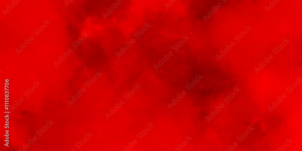 Wall mural red smoke and vape cloud texture seamless hot weather lava form foggy and smoky texture close up des