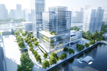 Obraz premium modern office building