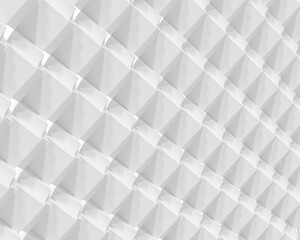 Abstract white geometry shape pattern background
