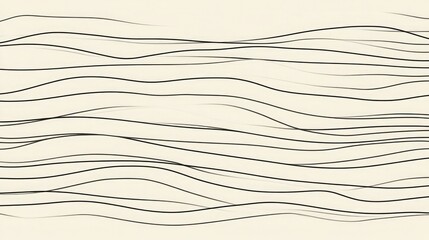 Minimalist linear pattern with evenly spaced horizontal lines in neutral tones