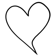 Heart Clip art for decoration digital art