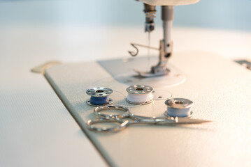 Nähmaschine Handwerk Schneiderei