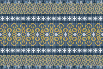 thai fabric seamless pattern. Native ornament. Ethnic  decor style. It Boho geometric ornament. Vector seamless pattern. Mexican blanket, rug. Woven carpet