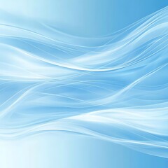 Fototapeta premium abstract blue wave background, Generative Ai 