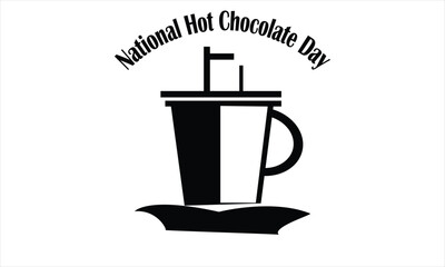 This is Eye Soothing, Trendy & Minimalist Icon Design for National Hot Chocolate Day. Express your unique style with our custom-designed T-shirt, featuring vibrant colors and eye-catching graphics.
