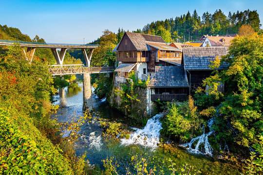 The town of Slunj - Rastoke