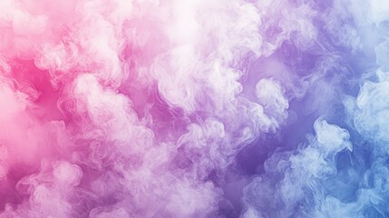 Fototapeta premium Artistic digital space soft pink to purple pastel gradient graphic design concept