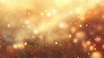 Fototapeta premium Warm bokeh lights home decor photography a cozy atmosphere with gold and amber highlights