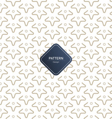 Abstract simple geometric seamless pattern