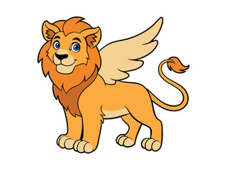 lion cartoon character