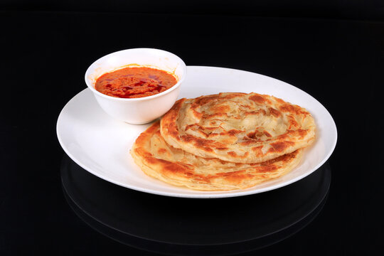 Delicious parotta indian food