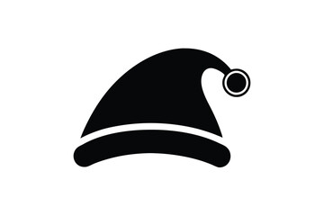 Merry Christmas silhouette element 