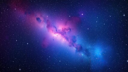 Colorful and mesmerizing galaxy background filled with stars, nebula, and galaxies, astral, glittering, nebula