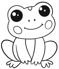 Frog cartoon