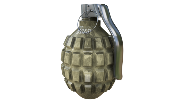  Hand Grenade 3D render