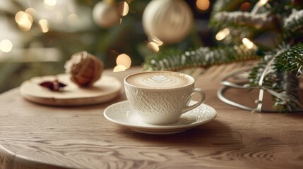 A cup of coffee on the table