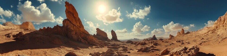 Fototapeta premium Desert Rock Formations