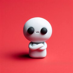 Personnage en pate &agrave; modeler