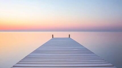 Obraz premium pier in the sea