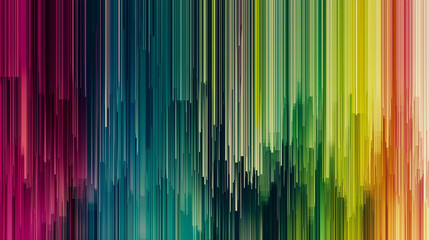 Vertical multi-colored lines background