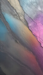 Fototapeta premium Iridescent plaster concrete texture