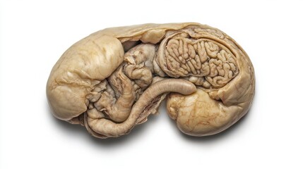 Anatomical Study of a Sheep Brain Dissection