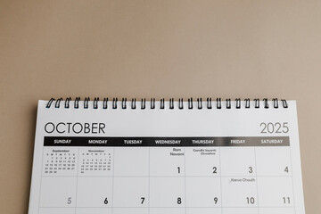 October 2025 Calendar: Plan Your Month with Holidays, Events, and Important Dates