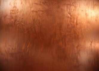 Metallic copper background with a warm glow effect, metallic, copper, high-end