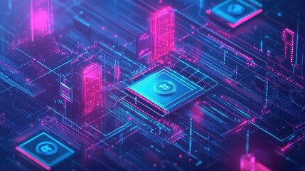 Digital Visualization of Bitcoin Wallet Technology