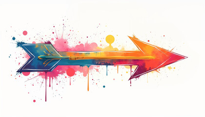 grunge arrow vector. grunge arrow brush.grunge arrow paint 