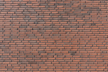 naturbelassene Ziegel in rotbraun