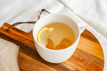 手作りレモンジンジャーティー