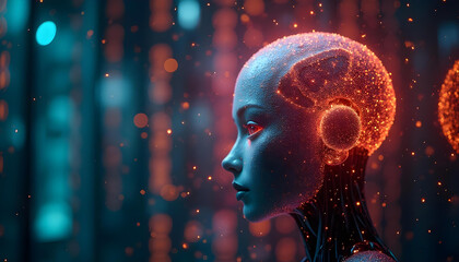 Photograph, that would represent "Artificial intelligence" image to AI generation, which in programming is often used as a first program