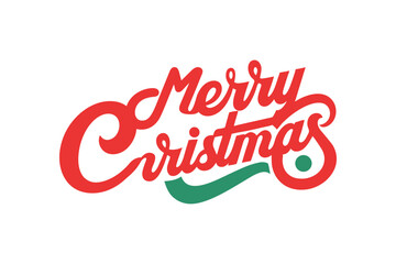 Festive Merry Christmas vector Art design