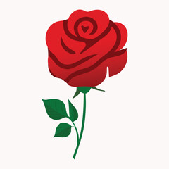 Hand-drawn Rose Clip Art Vector Design