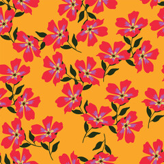 cute flower pattern image for fabric textile or wall decoration
