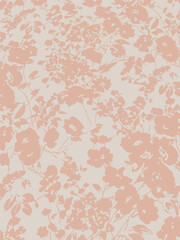 Vector seamless pattern. Pretty pattern in small flowers. Small blue flowers. White background. Ditsy floral background. The elegant the template for fashion prints. Stock vector.