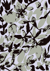 Vector seamless pattern. Pretty pattern in small flowers. Small blue flowers. White background. Ditsy floral background. The elegant the template for fashion prints. Stock vector.