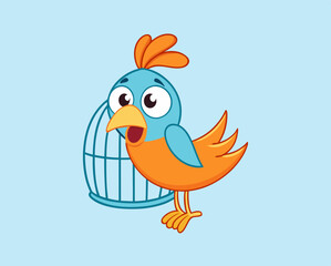 vector illustration bird 