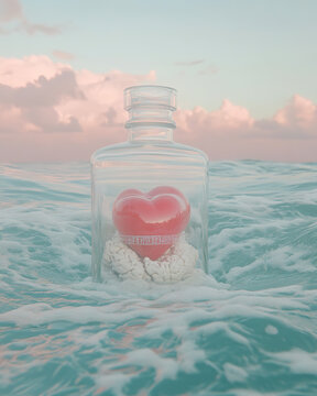heart in a bottle