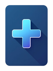 Obraz premium Icon cross style 