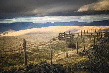 Hiking to the summit of Whernside in the Yorkshire Dales