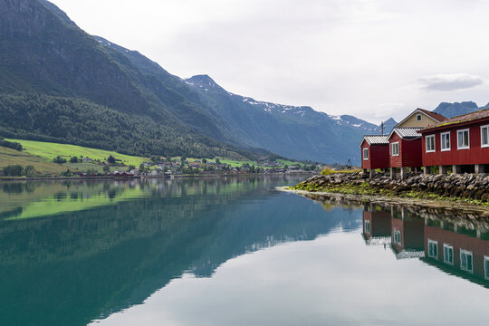 Olden is a town located in Stryn Municipality, Vestland county, Norway.
