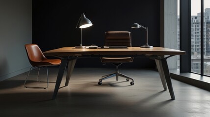Modern Minimalist Office
