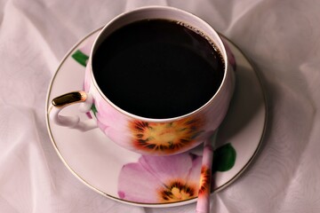 cup of coffee and chocolate