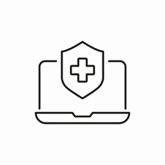 healthy care insurance icon sign vector