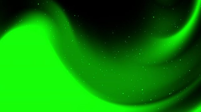 green and black abstract wallpaper, Bright green swirling light with sparkles, ideal for fantasy book covers, mystical illustrations, or digital backgrounds for scifi concepts.