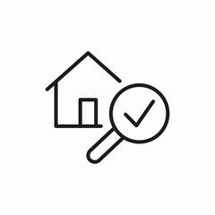 home related icon sign vector