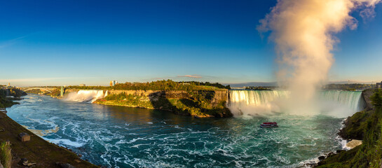 Niagara Falls, American Falls, Horseshoe Falls