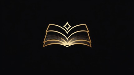 book minimalist logo